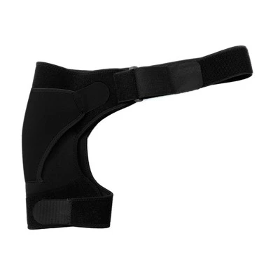 Unique Bargains Black Left Shoulder Sleeves Back Posture Corrector Support Brace Belt 5 Unique Bargains Black Left Shoulder Sleeves Back Posture Corrector Support Brace Belt - Image 3