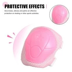 X AUTOHAUX Elastic Band Detachable Closure Wrist Elbow Knee Support Brace Set Protective Pads Pink 4.7" x 4.3" 9 X AUTOHAUX Elastic Band Detachable Closure Wrist Elbow Knee Support Brace Set Protective Pads Pink 4.7" x 4.3" -Deals Sports Equipment Store unnamed file 3754