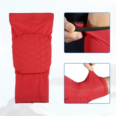 Unique Bargains 2pcs Elbow Brace Support Sleeve Elbow Pad Sleeve for Women Men Red XL Size 4 Unique Bargains 2pcs Elbow Brace Support Sleeve Elbow Pad Sleeve for Women Men Red XL Size - Image 2