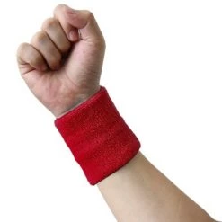 Unique Bargains Cotton Towel Sport Wrist Protector Sweat Absorbent Elastic Comfort Wristband -Deals Sports Equipment Store unnamed file 3779