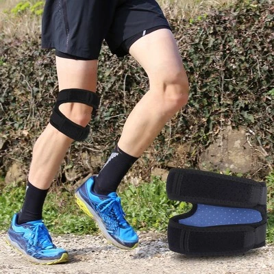 Unique Bargains Polyester Knee Relief Adjustable Patella Knee Protector Strap for Sport 4 Unique Bargains Polyester Knee Relief Adjustable Patella Knee Protector Strap for Sport - Image 2