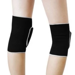 Unique Bargains Sponge Sports Knee Support Stretch Brace Leg Protection Pad