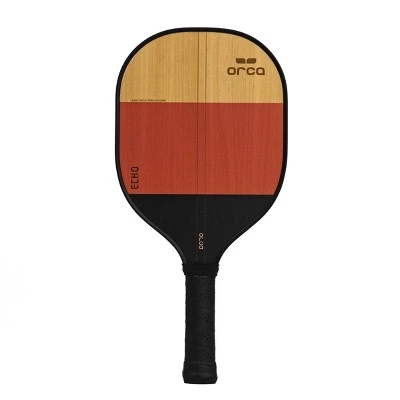 Orca Echo Wood Pickleball Paddle Deluxe Combo Set - Yellow/Orange/Black 3 Orca Echo Wood Pickleball Paddle Deluxe Combo Set - Yellow/Orange/Black