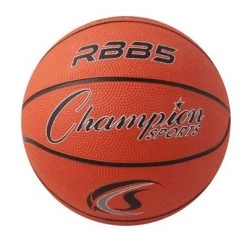 Champion Sports Mini Rubber Basketball, 7", Pack of 3
