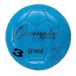 Champion Sports Extreme Soccer Ball, Size 3, Blue
