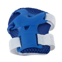 X AUTOHAUX Bicycle Roller Blading Wrist Elbow Knee Guards Support Brace Protective Pads Blue 5.3" x 4.1" 6 in 1 Set -Deals Sports Equipment Store unnamed file 3892