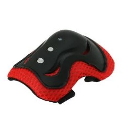 X AUTOHAUX Skating Bike Skateboard Sports Protective Palm Wrist Elbow Knee Support Brace Set Protective Pads Red Black 5.9" x 4.3" -Deals Sports Equipment Store unnamed file 3970