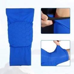 Unique Bargains 2pcs Elbow Brace Support Sleeve Elbow Pad Sleeve for Women Men Blue XL Size -Deals Sports Equipment Store unnamed file 3979
