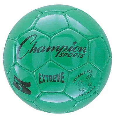 Champion Sports Extreme Soccer Ball, Size 5, Green, Pack of 2 3 Champion Sports Extreme Soccer Ball, Size 5, Green, Pack of 2