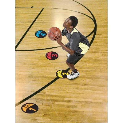 SKLZ Shot Spotz Basketball Training Marker - 5pc 4 SKLZ Shot Spotz Basketball Training Marker - 5pc - Image 2