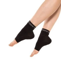 Copper Compression Foot Sleeve - S/M