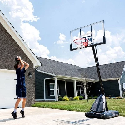 Spalding 50" Polycarbonate Portable Basketball Hoop 9 Spalding 50" Polycarbonate Portable Basketball Hoop - Image 7