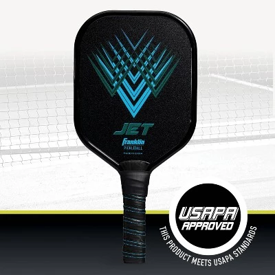 Franklin Sports Jet Aluminum Paddle - Blue 6 Franklin Sports Jet Aluminum Paddle - Blue - Image 4