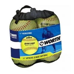 Rawlings Fastpitch Softball 4pk