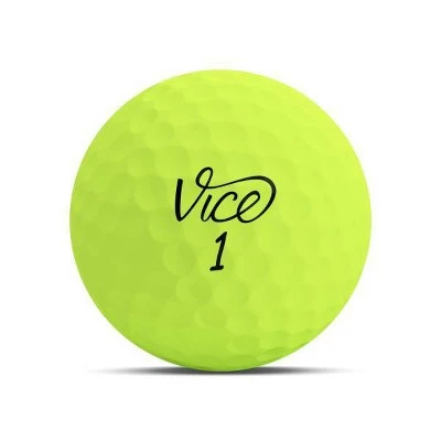 Vice Golf Vice Pro Soft Golf Balls - Neon Yellow 4 Vice Golf Vice Pro Soft Golf Balls - Neon Yellow - Image 2
