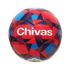 International Soccer Chivas De Guadalajara Prism Size 5 Soccer Ball - Red