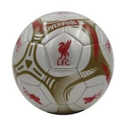International Soccer Liverpool FC Comet Size 5 Soccer Ball - White