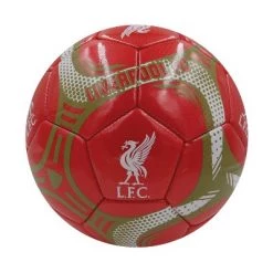 International Soccer Liverpool FC Comet Size 5 Soccer Ball - Red