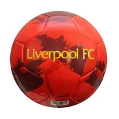 International Soccer Liverpool FC Brush Size 5 Soccer Ball - Red